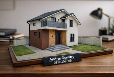 Casă Nouă 5 Camere Berceni | P+1 | 120 mp Utili | Teren 383 mp | Curte - 6