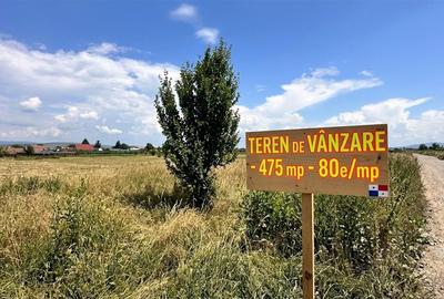 Teren Construcții intravilan de 475 mp, în Hărman