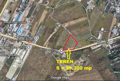 Proprietar, vand teren Albota, jud. Arges  29.300 mp deschidere 160 ml - 1