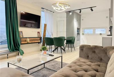 Apartament cu 3 camere decomandat, mobilat în Tractorul
