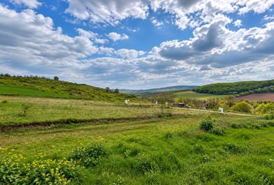 TEREN INTRAVILAN PANORAMIC, CU AUTORIZATIE CONSTRUCTIE, 684 MP, CIUGUD - 1