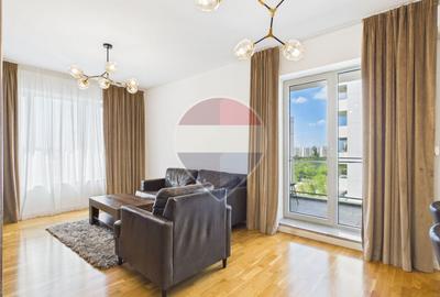 Apartament cu 3 camere decomandat, mobilat în Herăstrău