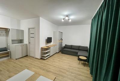 Garsonieră decomandată, mobilată în Baciu