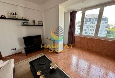 Apartament cu 2 camere semidecomandat, mobilat în Centrul Civic