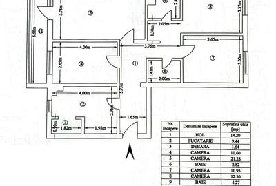 Apartament cu 4 camere + GARSONIERĂ la același etaj – VASLUI, Zona CARTIER - 14
