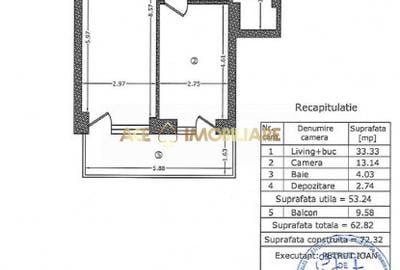 2 Camere| Marmura Residence | Metrou |  Centrala| Parcare inclusa - 18