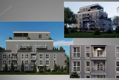 Proiect rezidențial cu AC – 29 apartamente – 4.330 mp – 35 parcări – S - 3