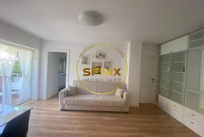 Apartament cu 2 camere semidecomandat, mobilat în Floreasca