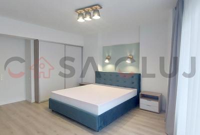 Apartament cu 2 camere semidecomandat, mobilat în Plopilor