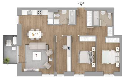 Apartament cu 4 camere decomandat în Pantelimon