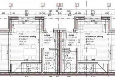 Duplex cu 4 camere în Bună Ziua