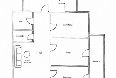 Apartament Decomandat 3 Camere 2 Balcoane | Etaj 2 | Expunere S-V Str. Mehedinti - 3