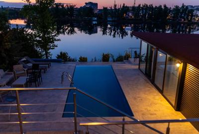 Baneasa lake House 340sqm, swimming pool, lake side deck - 10