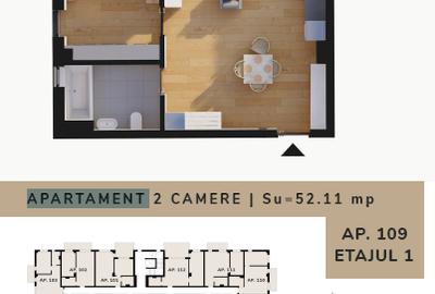 Apartamente cu CF individual SQUAR PARK RESIDENCE vanzare ap 1 , 2 , 3 cam - 6