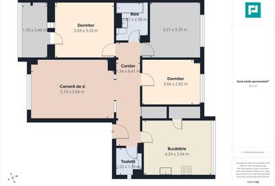 Apartament 4 camere, spațios pentru familie - 10