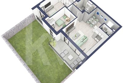 Apartament 3 camere, Parter, intabulare vara 2026 - 5