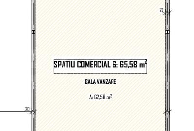 Spațiu comercial, de 65.00 mp, în Someșeni