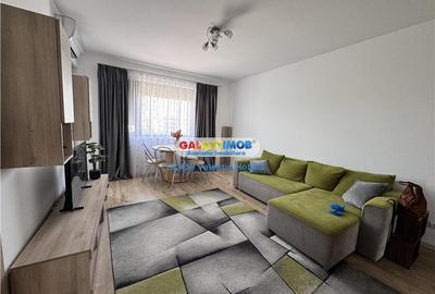 Apartament cu 3 camere semidecomandat, mobilat în Băneasa