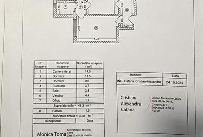 Apartament 3 camere, zona progresu , targu frumos - 5