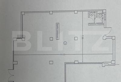 Spațiu comercial, de 112.80 mp, în Central