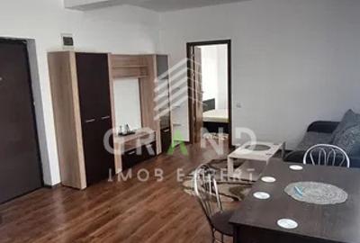 Apartament cu 2 camere semidecomandat, mobilat în Bună Ziua