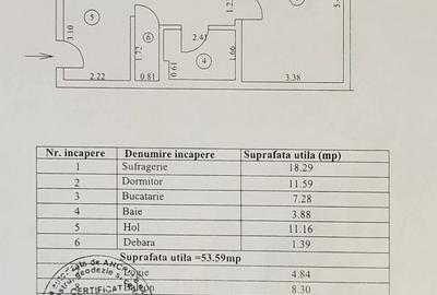 2 decomandate  blvd. Dorobantilor  parter 67 mp - 15