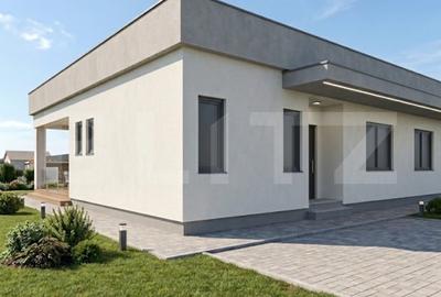 Casă individuală cu 4 camere în Dumbrăvița