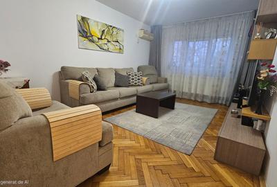 Apartament cu 4 camere decomandat, mobilat în Dacia