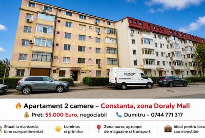Apartament cu 2 camere semidecomandat în Sud