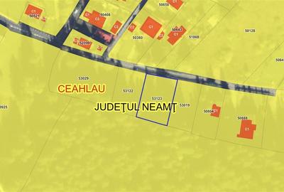 Teren in Statiunea Durau, Ceahlau, 1048mp, str. Stejarului - 3