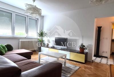 Apartament cu 3 camere semidecomandat, mobilat în Titan