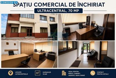 COMISION 0% Spațiu comercial de închiriat – Ultracentral  70 mp - 1