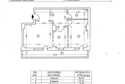 Vanzare Apartament 2 camere , mobilat, utilat, Exclusivitate Comision 0% - 21