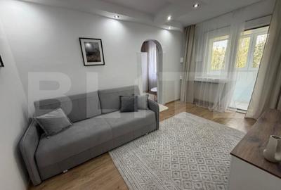 Apartament cu 2 camere semidecomandat, mobilat în George Enescu