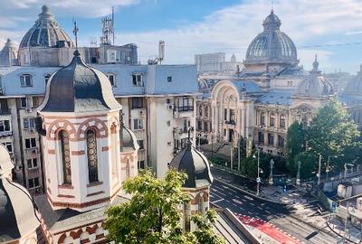 Garsonieră semidecomandată, mobilată în Calea Victoriei
