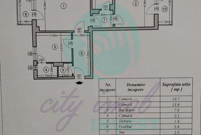 Apartament cu 2 camere decomandat în Vitan Mall