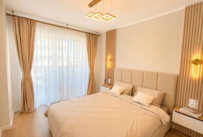 Apartament cu 2 camere semidecomandat, mobilat în Florești