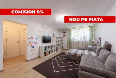 Apartament cu 3 camere semidecomandat, mobilat în Est
