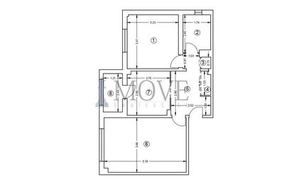 Apartament luminos de 2 camere cu centrală proprie și cadastrul actualizat - 5