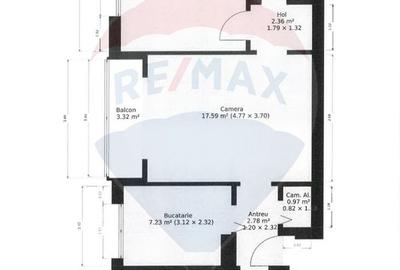 Apartament 3 camere, centrală proprie, Podgoria / Arad - 11