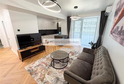 Apartament cu 2 camere semidecomandat, mobilat în Pipera