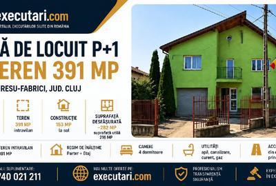 Casă individuală cu 3 camere în Aghireșu-Fabrici