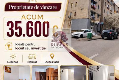 Garsonieră eficientă cu balcon, gata de locuit, Veteranilor - 1