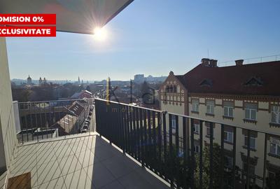 Apartament cu 2 camere semidecomandat, mobilat în Central