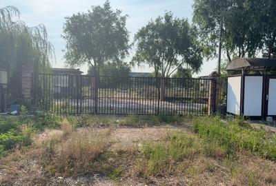 HALĂ INDUSTRIALĂ + TEREN DE VÂNZARE – 360 mp hală + 2.500 mp teren | Acces E60 - 6
