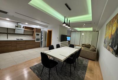 Apartament cu 2 camere semidecomandat, mobilat în Pipera