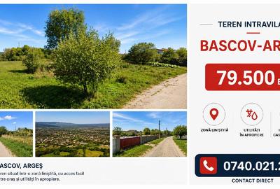 Teren intravilan de 2000 mp, în Bascov