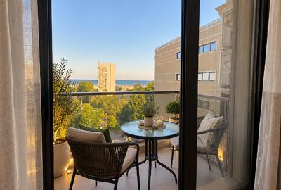 Apartament cu 2 camere semidecomandat, mobilat în Central