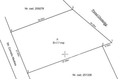 Teren 771 mp, pt constructie duplex, Corneliu Medrea - 7