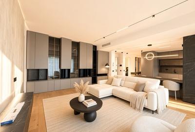 Apartament cu 3 camere decomandat, mobilat în Herăstrău